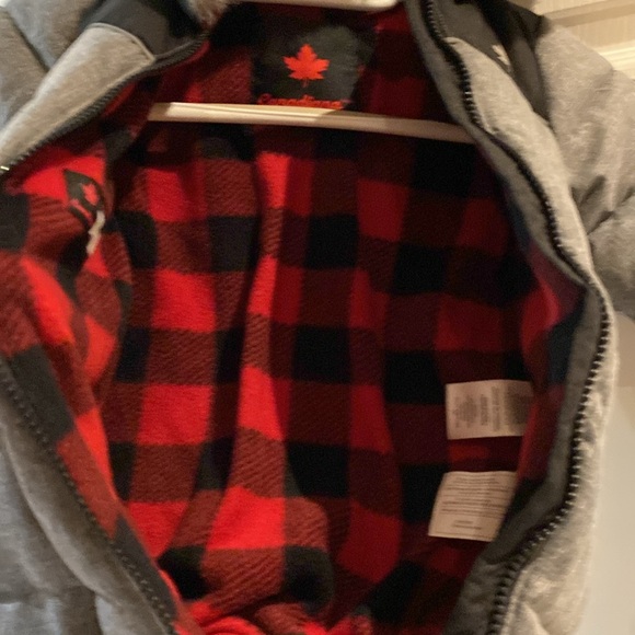 Canadiana Infant Unisex Winter Puffer Snowsuit Pram Suit Size 3-6 Months Baby - Picture 6 of 13